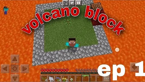 volcano block ep 1  by @espiogaming