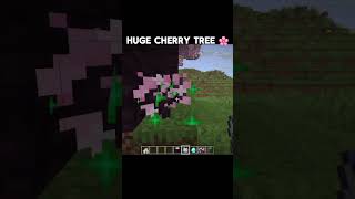 Huge Cherry tree Tutorial 😌🌸🌴 #minecraft #trending #gaming #viral #shorts