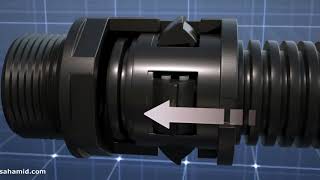 FLEXAquick - Screwing system, quick assembly and disassembly of plastic screw connections