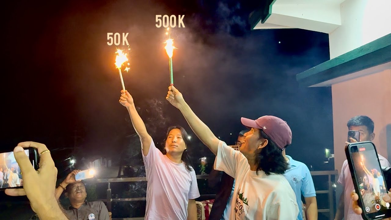 Purna ko 500K ra Steve ko 50K subscribers special party ekei choti. ​⁠@purnarai1997 ​⁠@Steverai