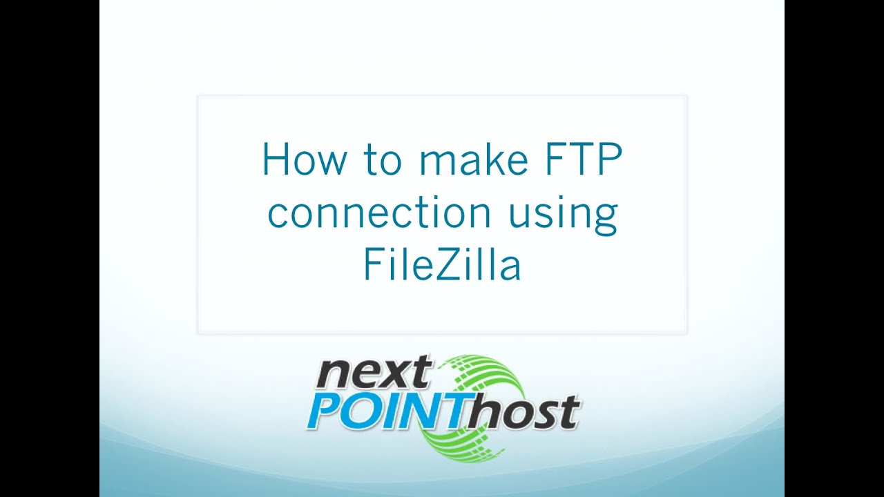 How to transfer files using FTP FileZilla Client - YouTube