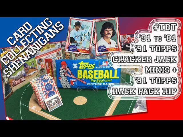 TBT - 1991 Topps Cracker Jack minis & '81 Topps Rack Pack (91 to 81.) 