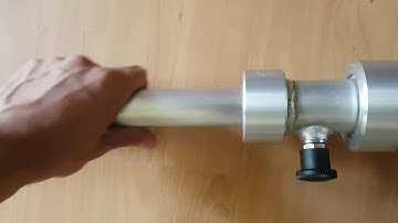 Close-up shot of our anemometer pole