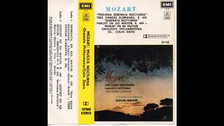 MOZART -  MUSICA NOCTURNA (1964) CASSETTE FULL ALBUM