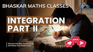 Integration Class 12 - Part 2 | CBSE BOARDS | IIT-JEE | Bhaskar Maths Classes #cbse #boardexam #iit