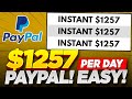 Earn $1200 PayPal Money FAST! (Earn Free PayPal Money 2022) Unlimited Income!