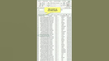 Como ajustar automaticamente a largura das colunas no Excel