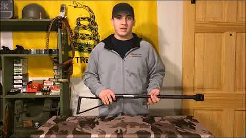 Homemade open bolt shotgun