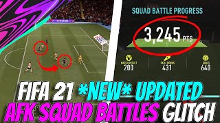 FIFA 21 *BEST* AFK SQUAD BATTLES GLITCH TO KEEP THE BALL POST PATCH!! | FIFA 21 ULTIMATE TEAM!!