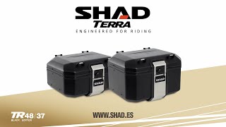 Technical Video SHAD TERRA TR37 & TR48 Top cases BLACK EDITION