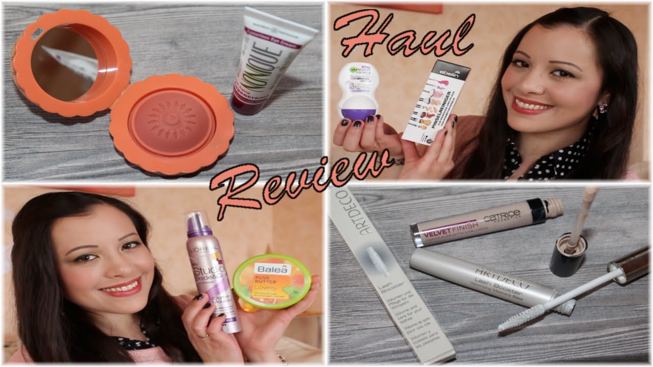 [HAUL REVIEW] Tops und Flops (Ebelin, Benefit, Balea, ARTDECO, Nonique, CATRICE...) | NatBittersweet