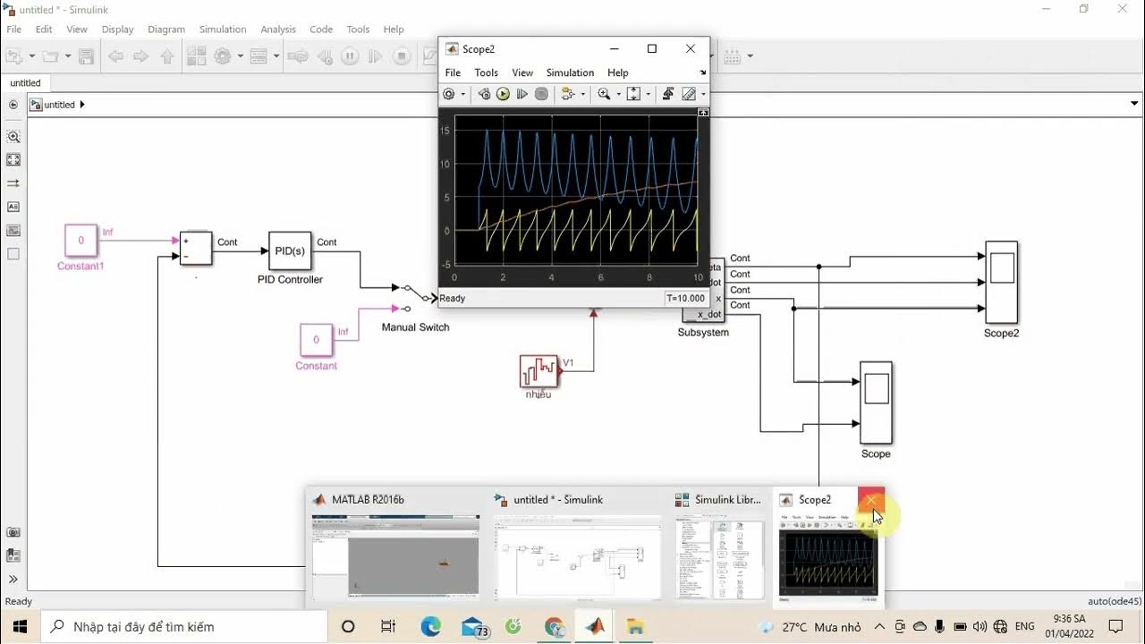 Mô phỏng bộ điều khiển PID sử dụng cho hệ con lắc ngược trên xe trên ...