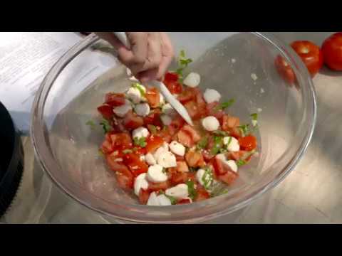 Summer Garden Caprese Pasta Salad