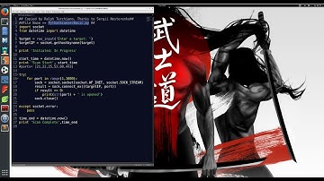 Simple Python Open Port Scanner