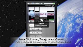 Neon Wallpaper Maker App - Demo screenshot 3