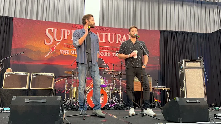 Salute to supernatural Orlando 2022 - Jensen and J...
