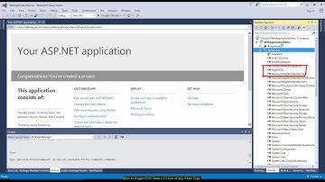 How to Use ExportToCSV.dll in your ASP.NET Web Application Project (MVC or Webforms)