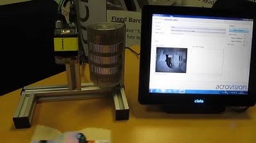 Acrovision Validator 100-TDD Barcode Validation System via Touchscreen with Drop-down
