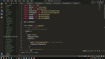 千锋Web前端教程：062 vue 动态路由