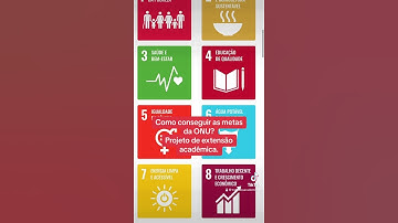 ODS da ONU para o projeto de extensão #unopar #anhanguera #estudos #projetodeextensao