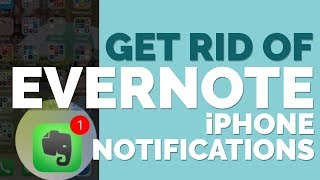 Evernote iPhone Notifications - Make Them Stop! screenshot 4