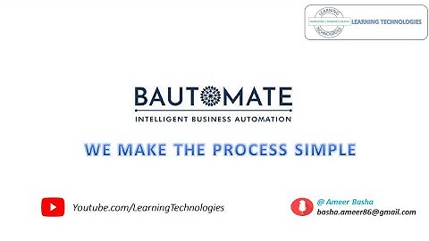 Day 1 : Introduction to Bautomate