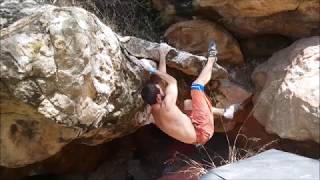 Boulder en Casabermeja | El Techo | 7B (Y alguno más)