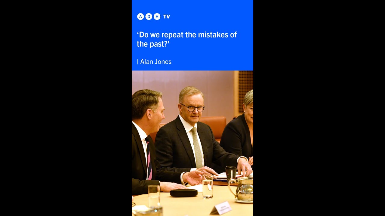 ‘Do we repeat the mistakes of the past?’ | Alan Jones