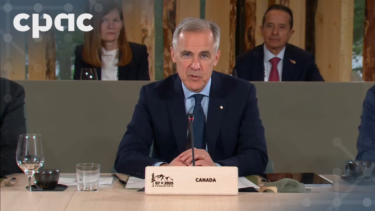 2025 G7 Leaders' Summit – Working lunch on energy security – June