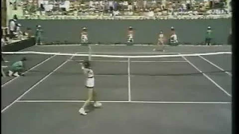 Nancy Richey vs Pam Teeguarden - 1975 CBS Pressure...