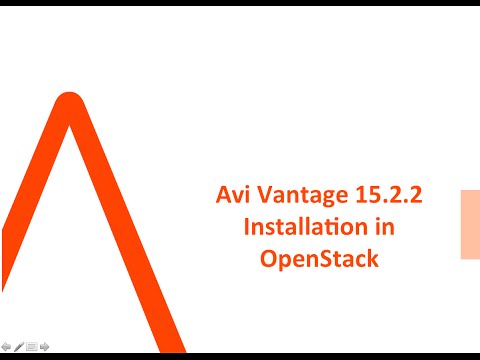 Avi Vantage Installation in OpenStack part 1 - Avi Controller Install