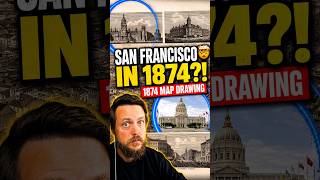 Check Out This Drawing of San Francisco From 1874! 😳🗺️