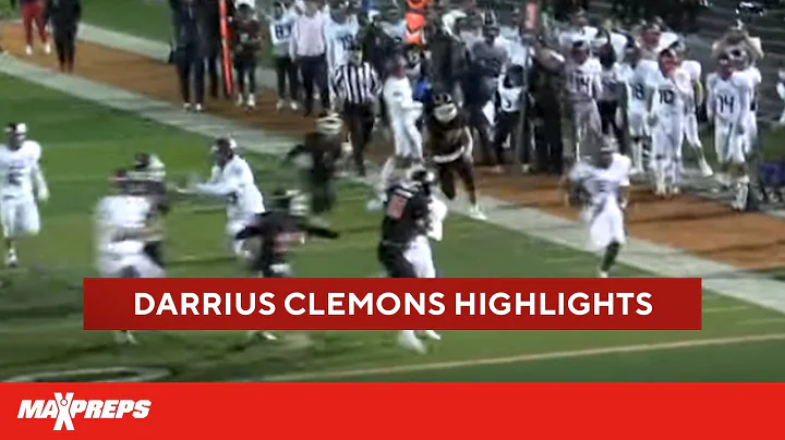 4-star Michigan commit Darrius Clemons - 2021 High...