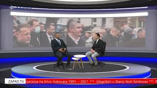 Televizija Zapad - Zapadni dnevnik 19.11.2021.