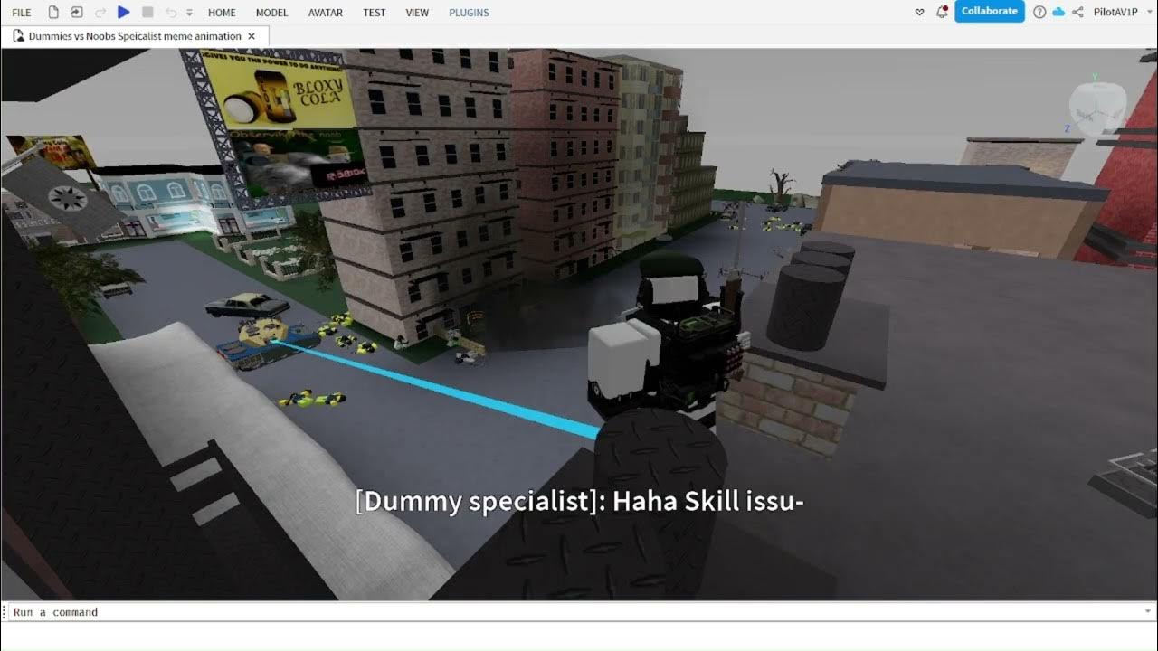 Dummies vs Noobs When a Specialist sees a noob engineer (Roblox