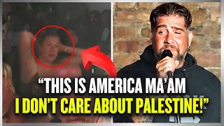 Download Lagu Women YELLS “Free Palestine” at Jewish Comedian, Soon REGRETS It! MP3