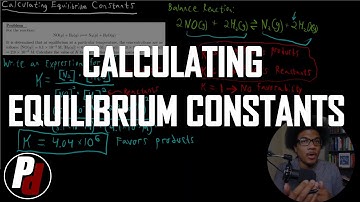 Calculating Equilibrium Constants | General Chemistry II | 7.3