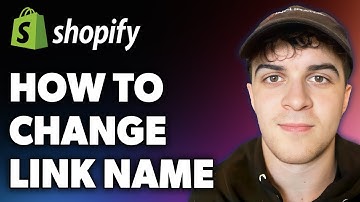 How to Change Shopify Link Name (Full 2024 Guide)