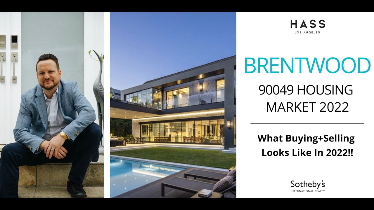 Brentwood 90049 Real Estate Market 2022 YouTube