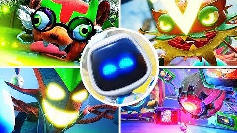ASTRO BOT: A Big Adventure - All Bosses (No Damage) | PS5 Pro 4k