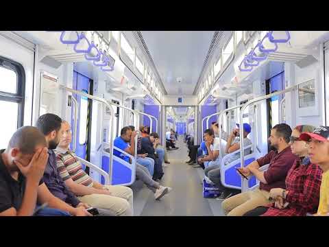 فيديو خاص بالقطار الكهربائي الخفيف  والخدمات التي يقدمها