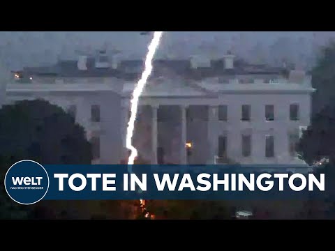 Video: Hat der Blitz in das Washington Monument eingeschlagen?