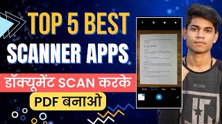 Top 5 Best & Free Scanner App For Android 2024 | Scan Documents & Make PDF | Documents Scanner Apps screenshot 4