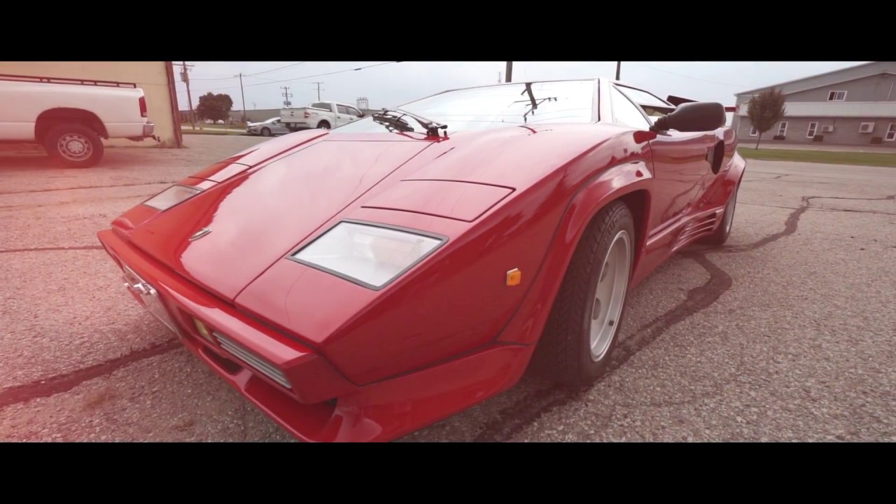 Keul Body Lamborghini Countach Replica Extended Cut Youtube