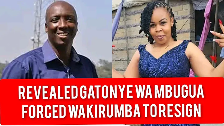 SHOCKING!! WAKIRUMBA RESIGNED BECAUSE OF GATONYE W...