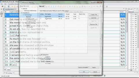 08   Invert TM & file language pair and split file -  Advanced Wordfast