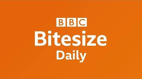 BBC Bitesize Daily - online lessons to help homeschool children