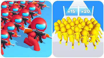gun Clash 3D VS Join Clash 3D Which Game is More Addictive?  All New Levels Game Mobile Walkthroug