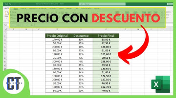 Como Calcular el Precio con Descuento en Excel