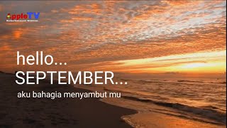 Hello september story status wa